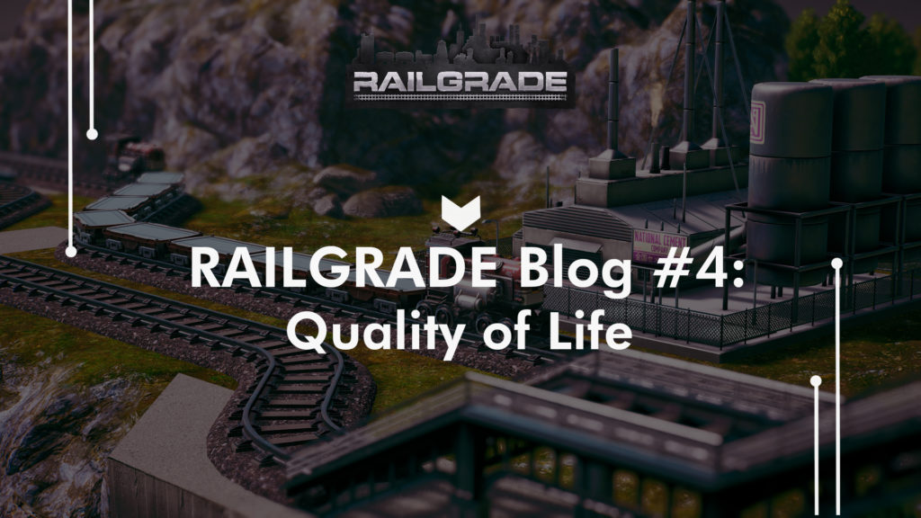 RAILGRADE Dev Blog #4: Quality of Life